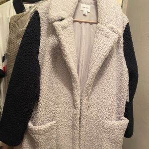 Nine West Teddy coat size XL